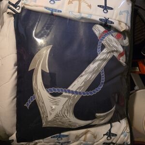 Nautical Anchor Bedding Set